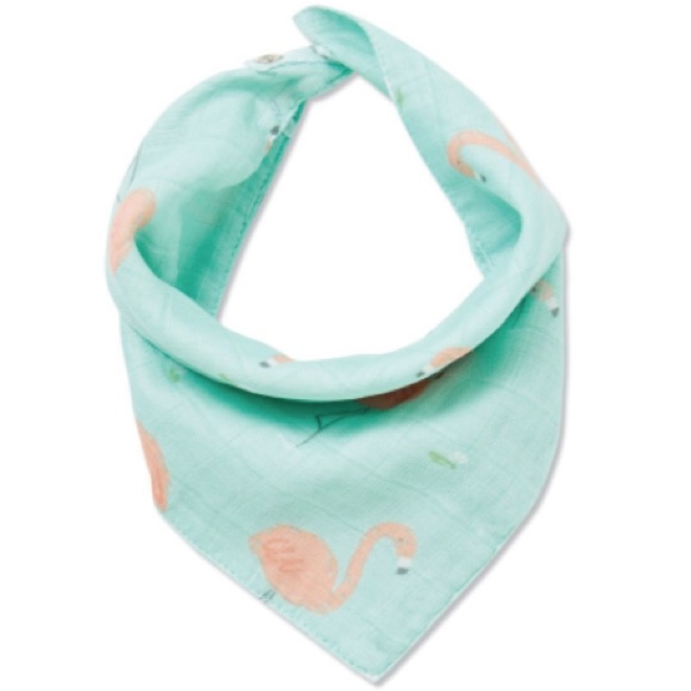 Angel Dear - Bamboo Muslin Bib / Lovey